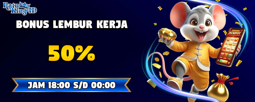 Promo Lembur Kerja 50% Slot